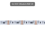 ruban led blanc moderne 120 leds adhésif ip30 24v 12v décoration maison
