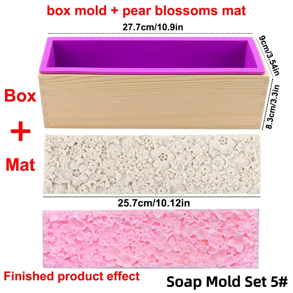 moules savon silicone fleur motif floral dentelle géométrique artisanal décoratif