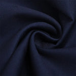 tissu polycoton bleu marine rayures diagonales antidérapant moderne 150cm large