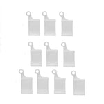 accessoires rail rideau poulies vis métalliques supports montage blanc anneaux bouclesétalement