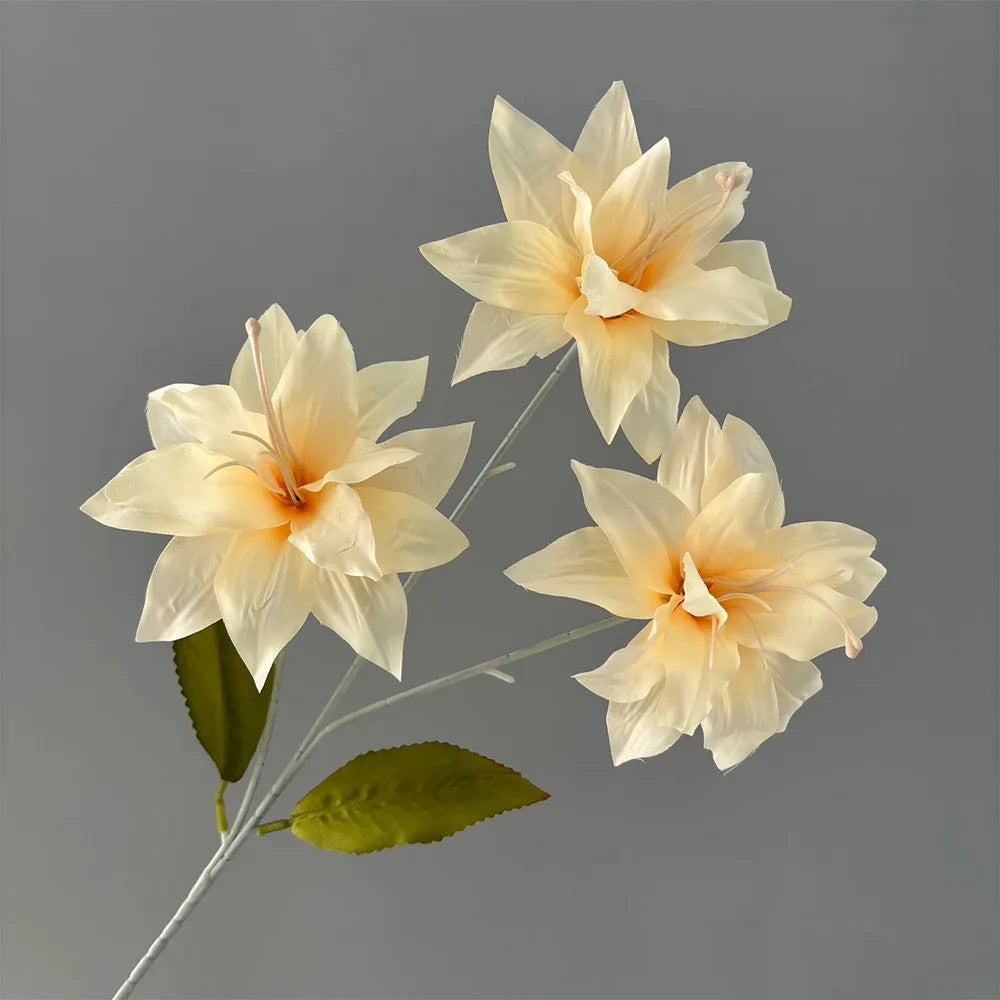 décoration intérieure bouquet artificiel moderne vase rectangulaire rouge blanc orange bleu rose jaune beige