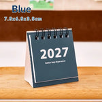 calendrier minimaliste spirale couleurs douces pages notes 2027 mémorisables moderne