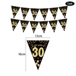 Ballons numériques pour anniversaire 30e 40e 50e 60e