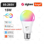 ampoules led intelligentes blanc multicolore rgb wifi zigbee bluetooth 2700 6500k moderne transparentes