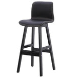 tabouret bar moderne simili cuir noir vert marron gris maison reception commercial