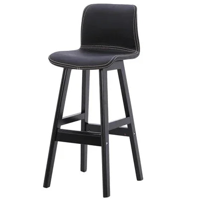 tabouret bar moderne simili cuir noir vert marron gris maison reception commercial