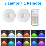 projecteur led rechargeable sans fil blanc moderne télécommande charge usb kitchen lights