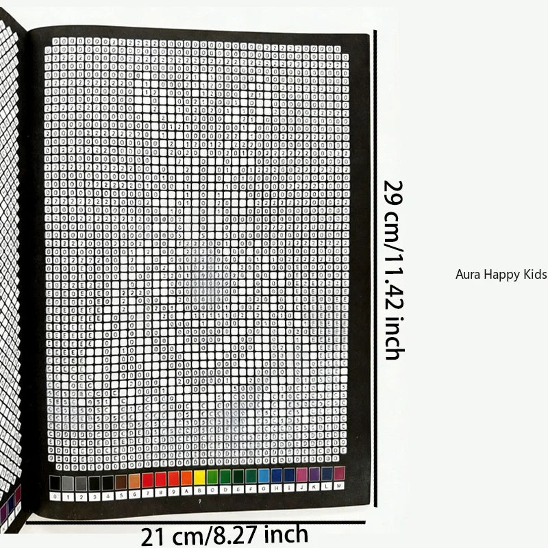 livre coloriage pixel art motifs géométriques moderne enfantin crayon pages multicolores guides numériques