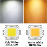 LED COB Chip carré blanc jaune 20W 30W 50W modernes spots publicitéextérieur