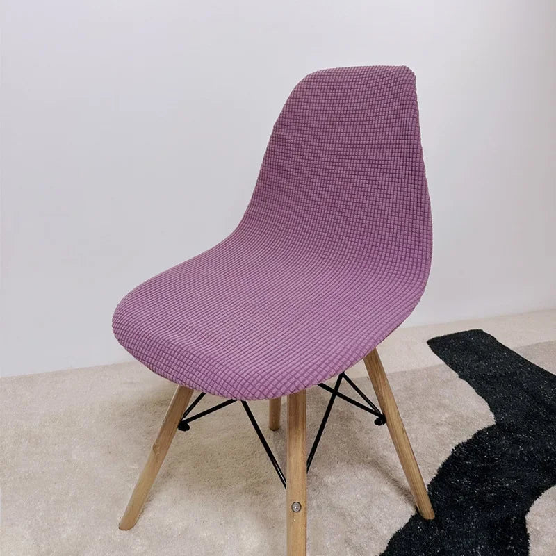 chaise moderne tissu imprimé petits points vert noir beige gris marron bleu blanc