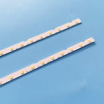 bande led rétro éclairage blanc diodes espacées moderne téléviseur fixations incluses