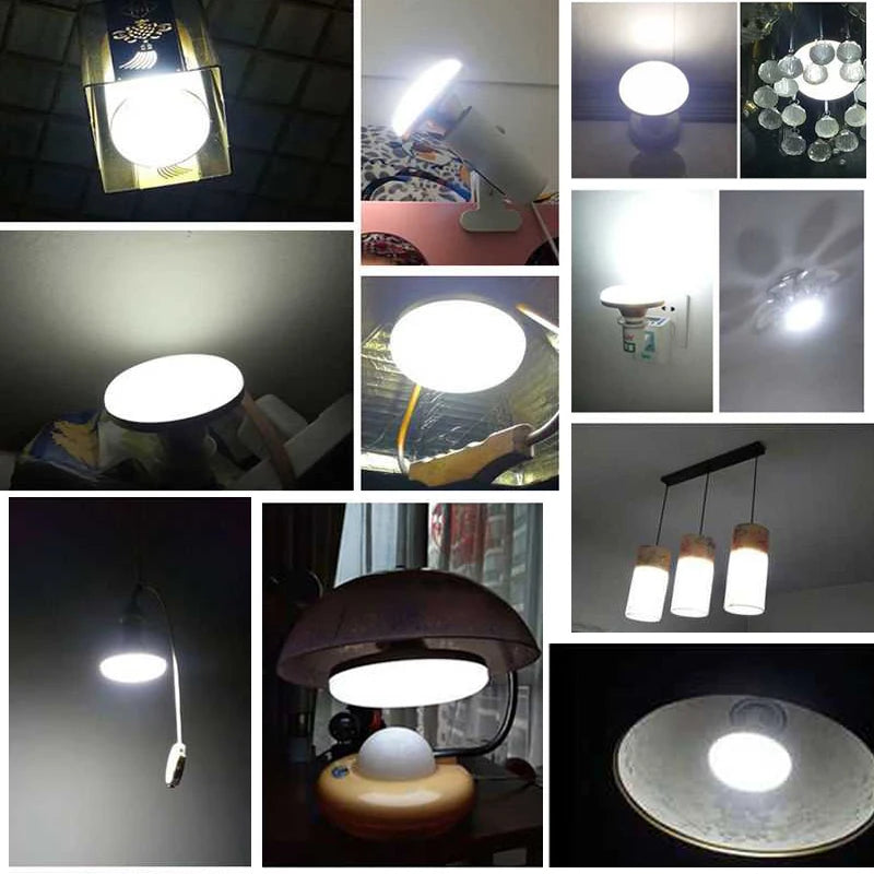 ampoule led e27 blanc froid 5500k 60w super lumineuse moderne économique 82000 lumens 10000h