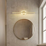 lampe murale led moderne blanche dorée brillante minimaliste éclairage quotidien chambre cuisine salle manger