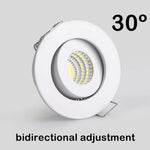 Spot LED blanc moderne 12V 249 2000 lumens réglable clips inclusion câbles instructions