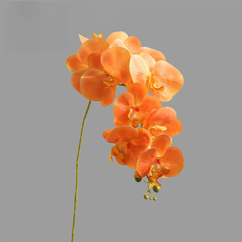 décoration intérieure orchidées artificielles 103cm rose blanc violet rouge moderne minimaliste