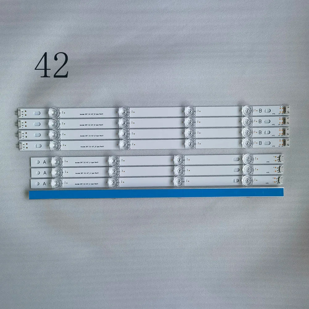 bandes rétroéclairage clips blancs moderne téléviseur encastrables fixations lisses opaques