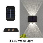 lampe solaire extérieure led blanc moderne facile autoénergie abs clips patio jardin