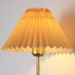 lampe murale moderne or plissée éclairage quotidien murale fixations led decoration chambre salonhôtel