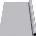 tapis cuisine silicone rectangulaire moderne antidérapant imperméable noir blanc gris table manger