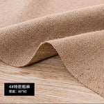 tissu jute beige clair rustique tissé poncé bricolage décoration festive naturelle opaques matériaux