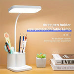 lampe moderne rechargeable usb blanc rangement smartphone stylos(calendar)