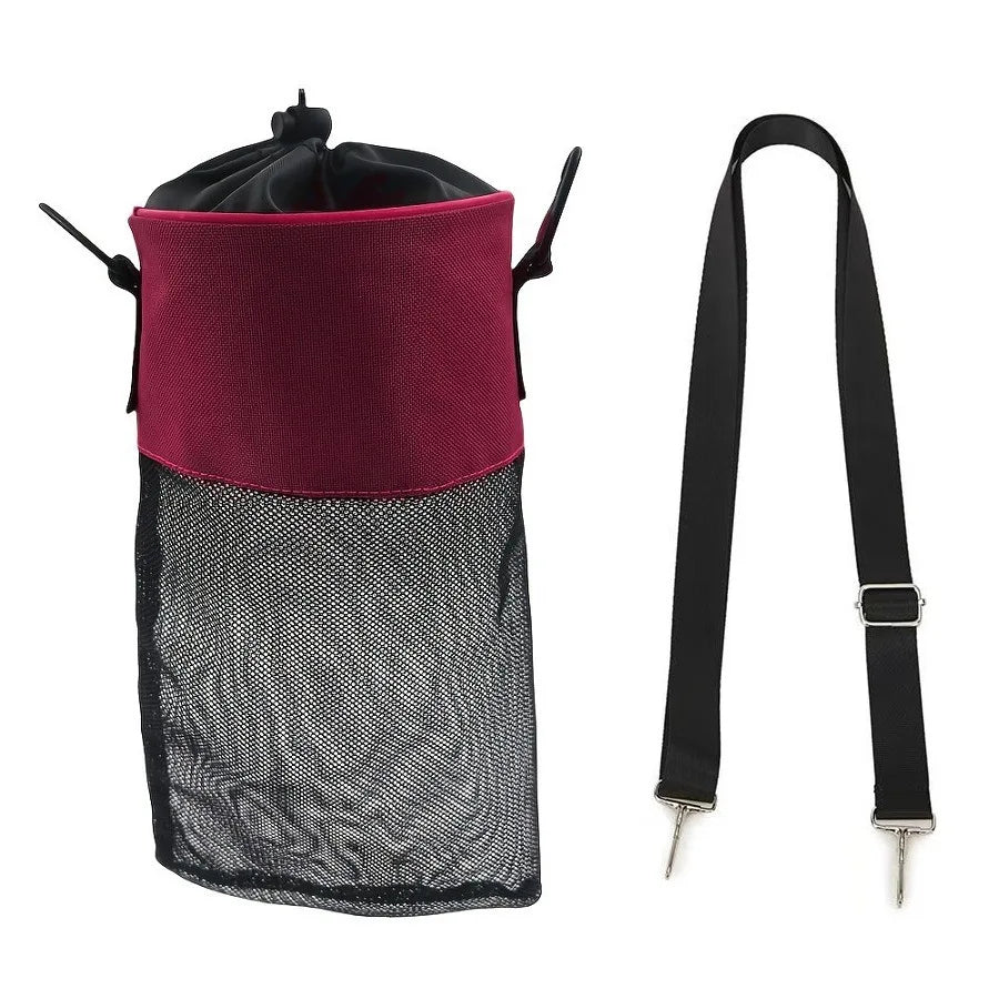 sac pinces réutilisable oxford cloth gris violet vert maille doublure adjustable pratique portableextérieur