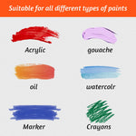 toiles peinture blanches panneau acrylique huile aquarelle pièces apprêtées modernes étudiants adultes