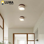 lampe led moderne minimaliste marron beige texture naturelle wabi sabi 6000k 4000k 3000k