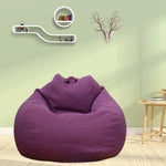 coussin sol gris moderne poignée 100x120cm violet jaune bleu vert polyestère
