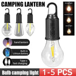 lampe camping rechargeable usb transparente moderne crochetsModes éclairage port usb