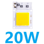 ampoule led chip cob 10w 20w 30w 50w blanc blanc chaud moderne facile poser