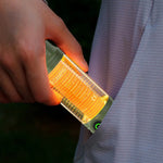 lumière portable camping vert olive verte filaments apparents utilitaireextérieur led rechargeable poche