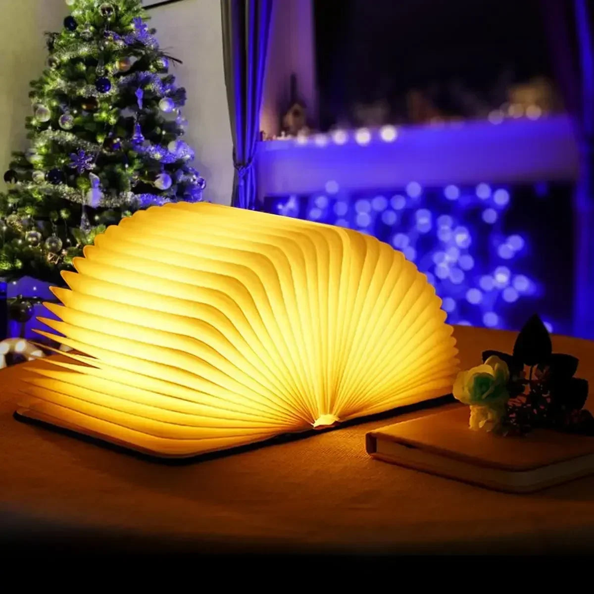 lampe lecture led rechargeable blanc brun livre moderne portable table