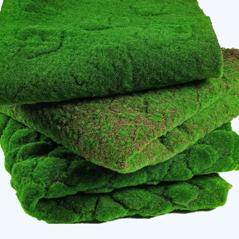 tapis artificiel mousse vert imitation naturelle moderne décoration jardin balcon courtyardextérieur