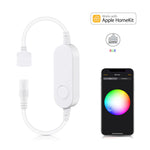 ruban lumineux flexible rgb wifi siri controle voix moderne minimaliste étanche 12v led 3000k