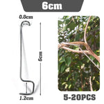 crochet arbre noir argenté moderne adhésif 18cm 26cm 36cm 6cm 12cm 16cm jardinage plantation