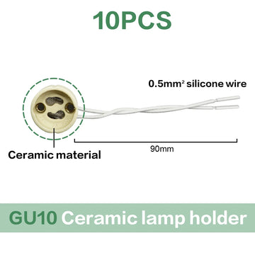 projecteur réglable led blanc base gu10 gu5.3 multiple forme ronde carrée