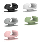 support couteau riz adhésif silicone couleur neutre moderne minimaliste blanc vert gris rose