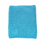 serviette crochet fait main motif rayures horizontales artisanale décoration maison enfant