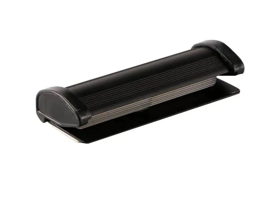 supports papier adhésifs blancs modernes carrés métal 7.5cm 10 pièces