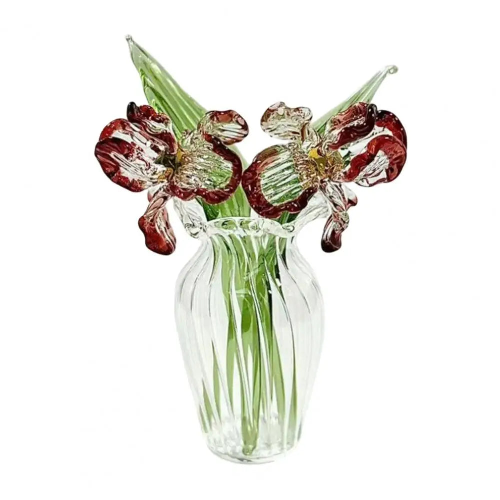 bouquet fleurs artificiel rose vert violet blanc rouge minimaliste maison