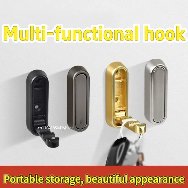 porte clés multifonctionnel noir gris doré moderne porte sacs porte téléphone