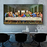 tableau toile historique personnage renaissance sans cadre multicolore 50x150cm 20x40cm 30x60cm 40x80cm