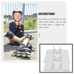 présentoir transparent patins roulettes support mur minimaliste utilitaire transparent plastique