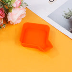 organisateur rangement boîtes carrées orange vert bleu rose jaune moderne minimaliste jeux société accessoires