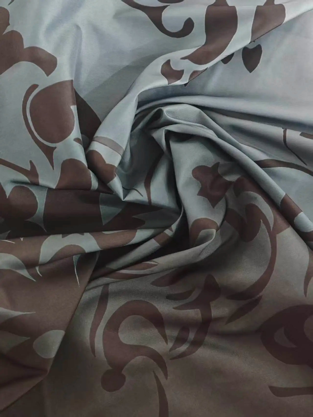 rideaux noir ornements floraux classique salon opaques polyester