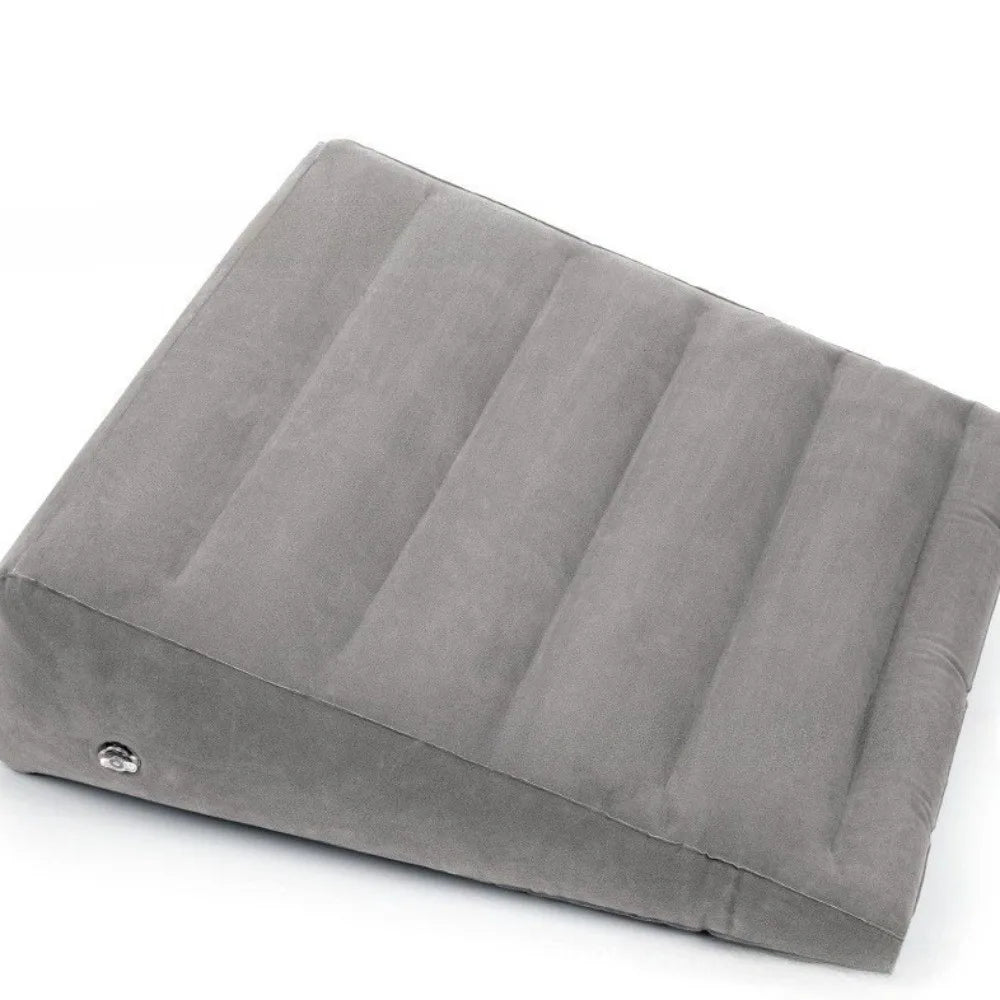 coussin d'angle velours gris moderne sac rangement noir