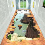 tapis moderne noir points blancs salon chambre décoration extérieur résistant lavable adhésif polypropylène polyester