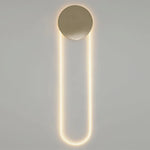 lampe murale moderne blanc doré éclairage neutre chambre contemporaine minimaliste étude salon