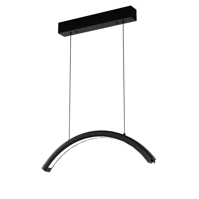 lampe salon led réglable noir blanc rose moderne minimaliste suspension chambre